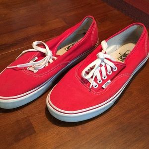 Red Vans